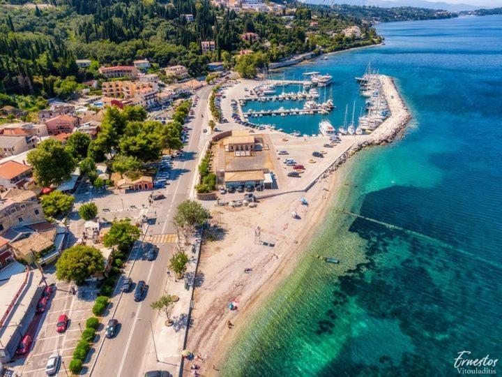 בניטסס Corfu Bay Sea View Apartments 100M From The Beach מראה חיצוני תמונה